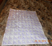 Для новорожденных - Одеяло в коляску "Сирень"