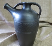 Декоративные бутылки - керамическая бутылка
